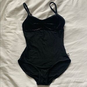 Black Velvet Bodysuit